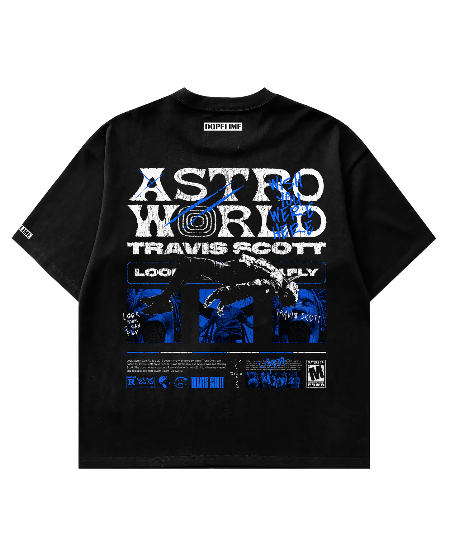 ASTROWORLD OVERSIZED T-SHIRT