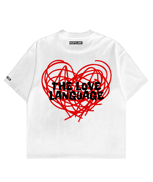 LOVE LANGUAGE OVERSIZED T-SHIRT