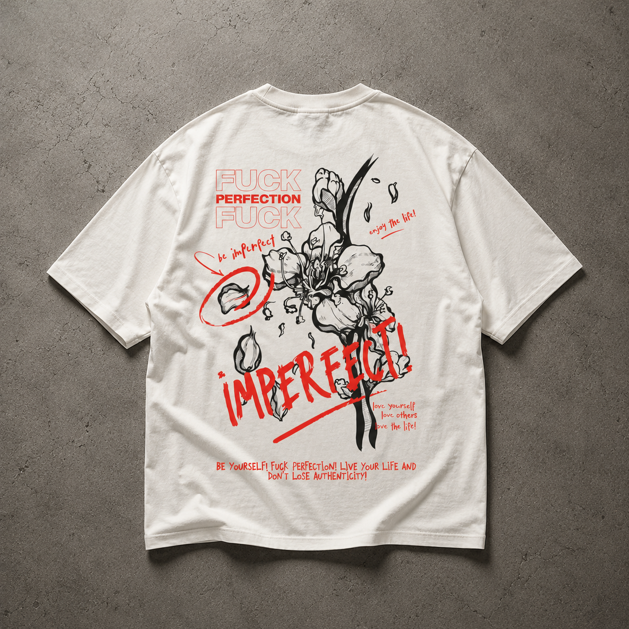 IMPERFECT OVERSIZED T-SHIRT