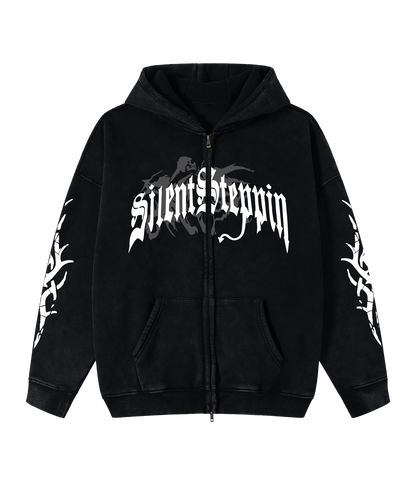 SILENT STEPPIN ZIPPER HOODIE