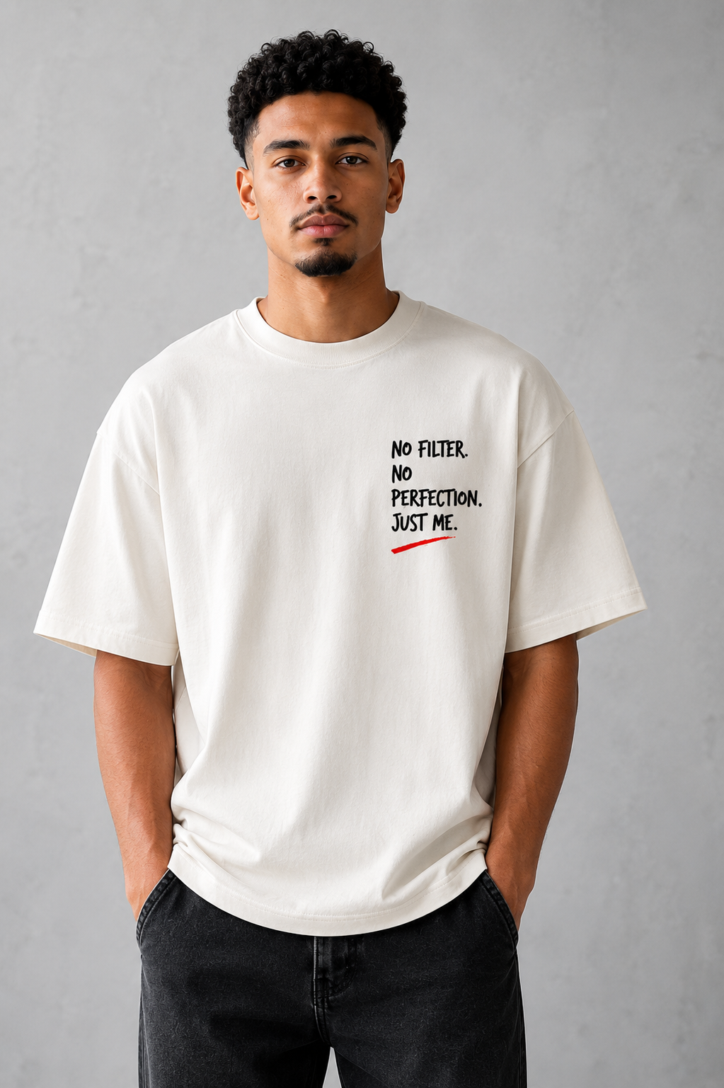 IMPERFECT OVERSIZED T-SHIRT