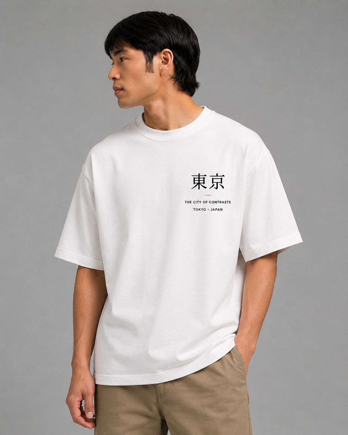 TOKYO TOWN OVERSIZED T-SHIRT
